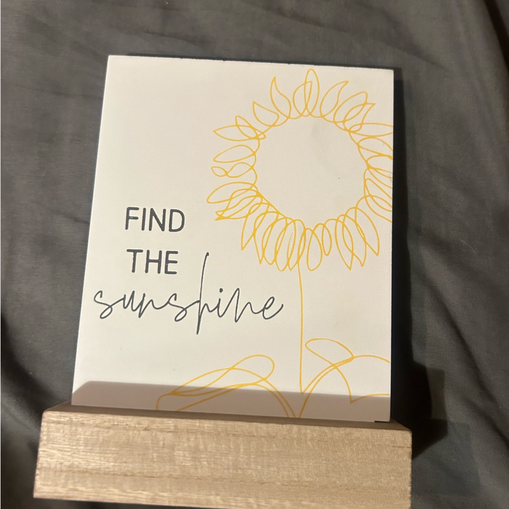 cute small home decor sign